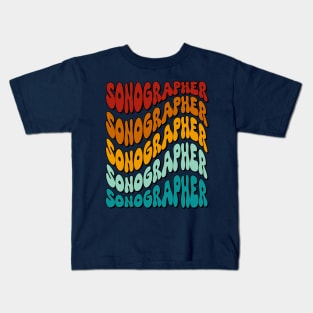 Sonographer Kids T-Shirt